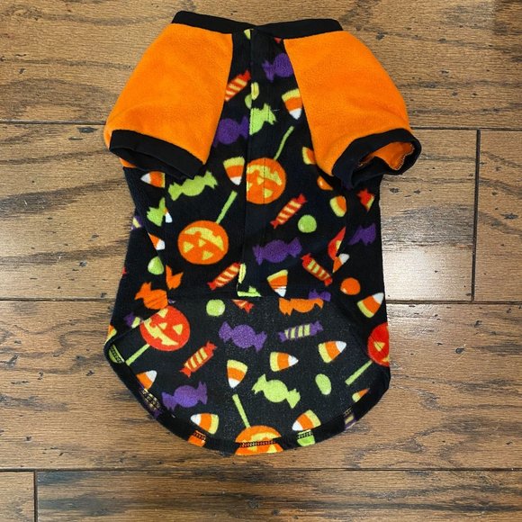 Medium (25lbs & Below) Halloween Boo Spooky Dog Outfit - Picture 2 of 3